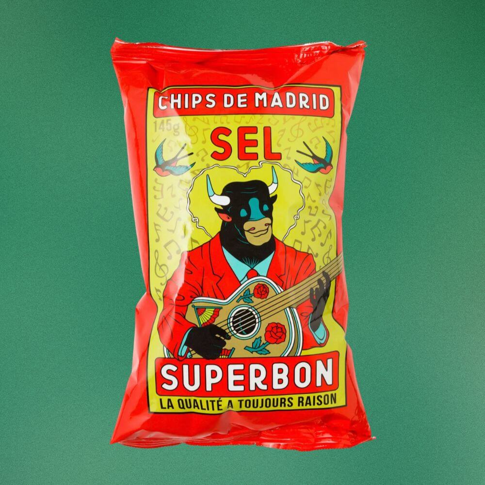 Chips Sel 135g - Superbon