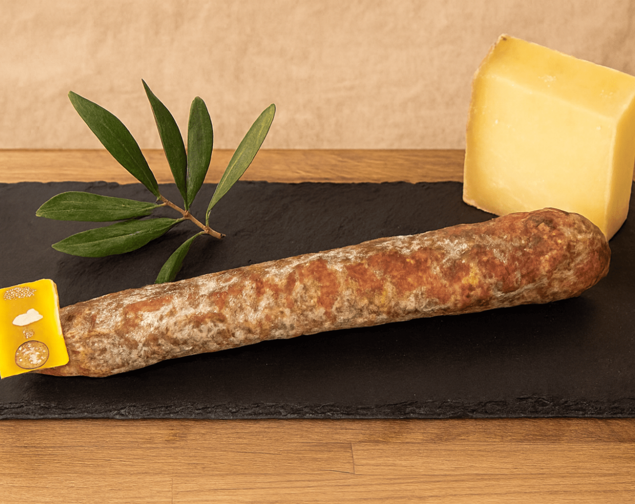 Saucisson sec au Comté Eilime épicerie