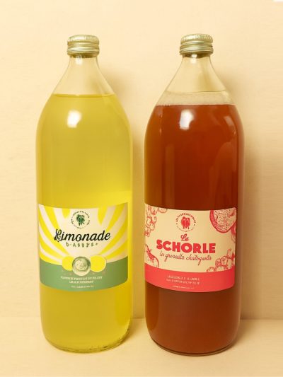 Duos fraîcheur limonades artisanal Les filles de l'Ouest