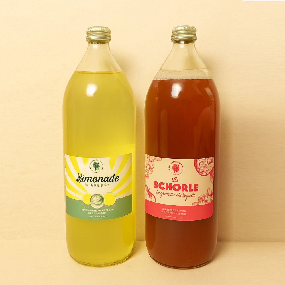 Duos fraîcheur limonades artisanal Les filles de l'Ouest