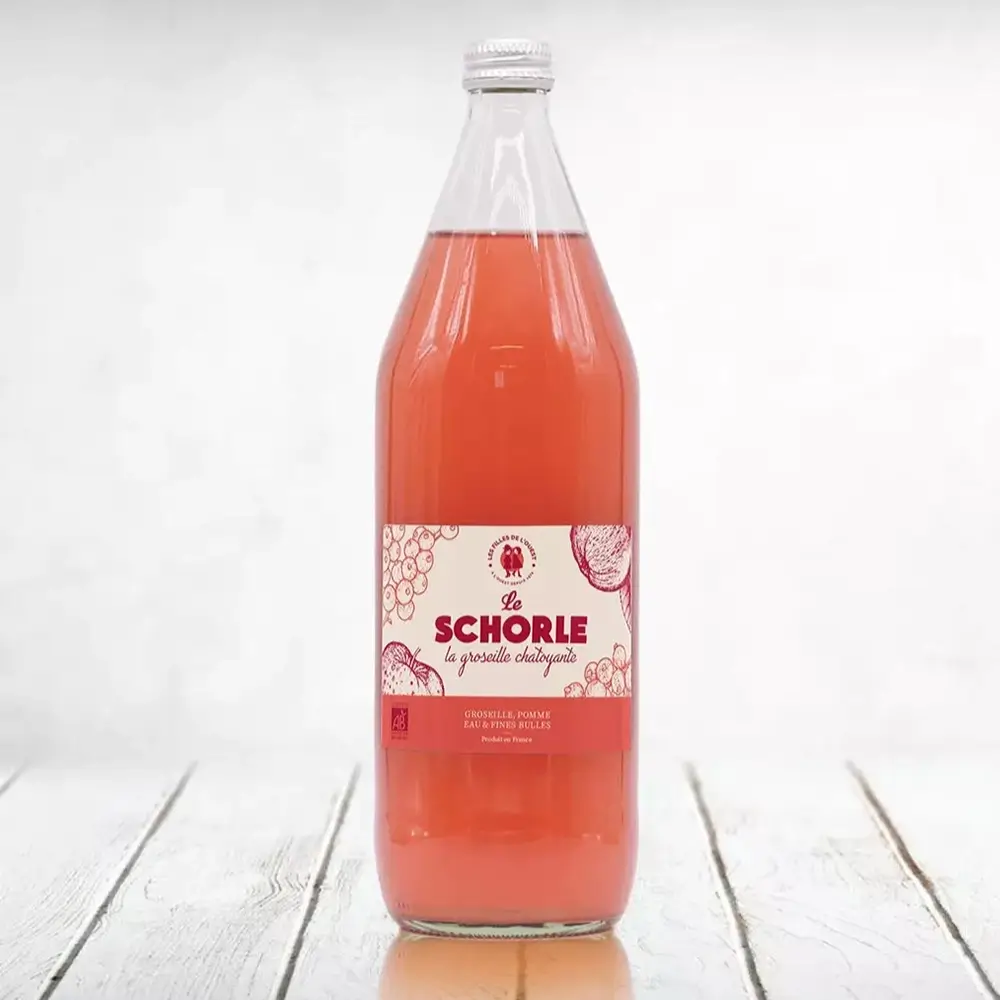 Limonade Schorle à la Groseille - Les Filles de l'Ouest Limonade Schorle à la Groseille - Les Filles de l'Ouest